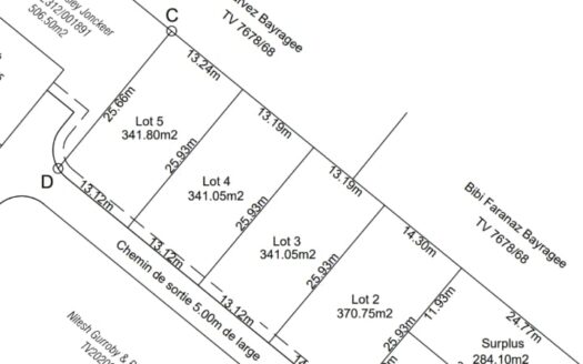 Grand Baie, Near Super U – 7 P Residential Plot