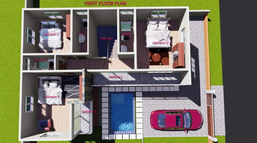 Calodyne – New Villa under construction